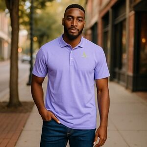 Bermuda Sands Polo Shirt Mens XL Blue Golf Crown Park Short Sleeve Collared‎